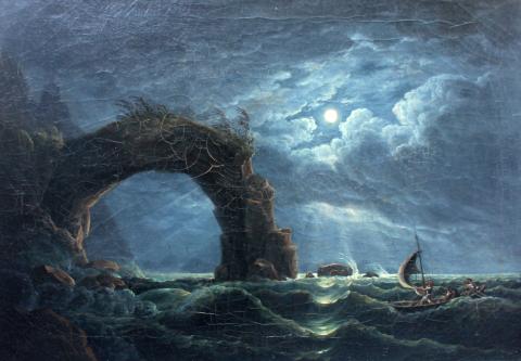 Mer orageuse de Joseph Rebell